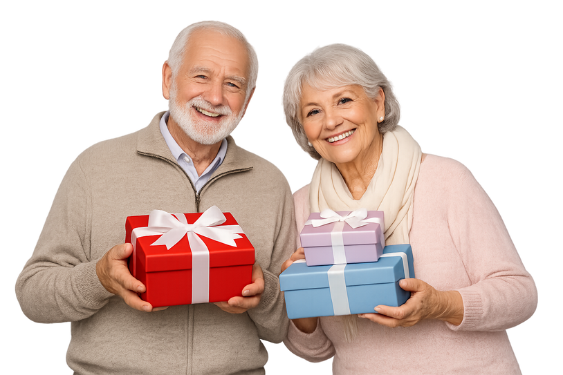 Ideas de regalos para personas mayores
