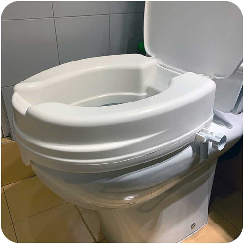 Asiento Elevador WC Standard con Tapa (10cm.)