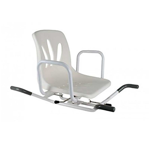 Asiento de Bañera Giratorio de Acero Inoxidable Pintado