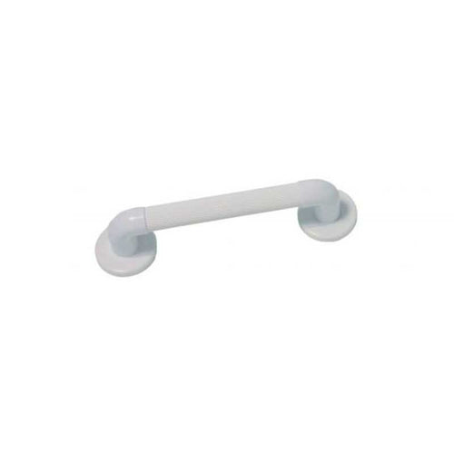 Asidero de Baño 30cm Estriado Blanco