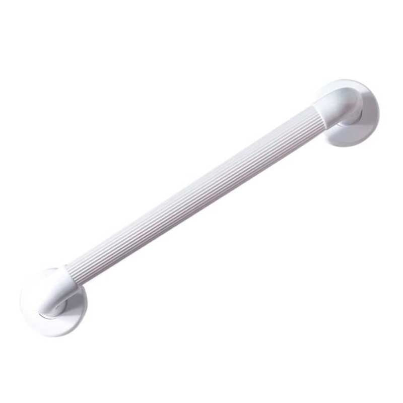 Asidero de Baño 45cm Estriado Blanco