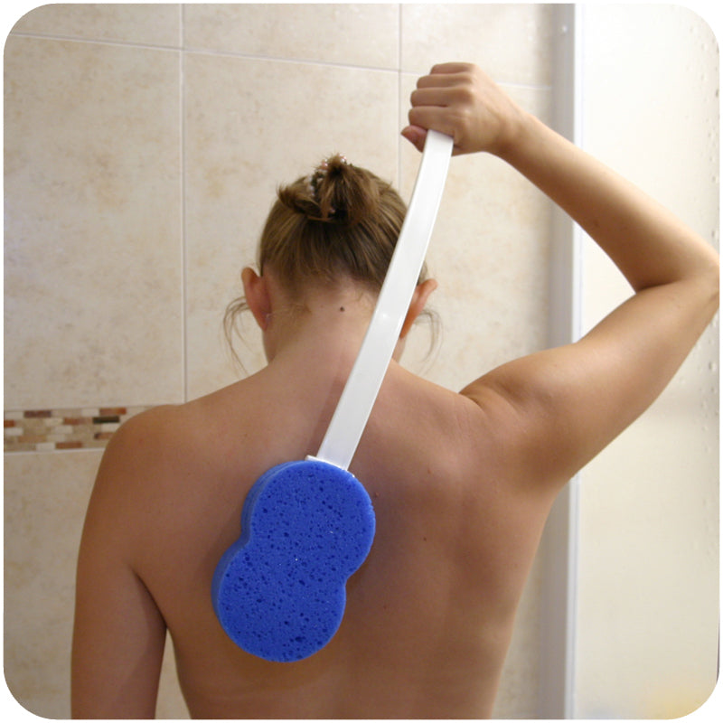 Esponja de Baño con Mango Largo