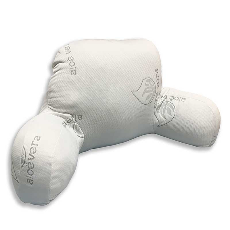 Almohada Lumbar para Lectura con Aloe Vera