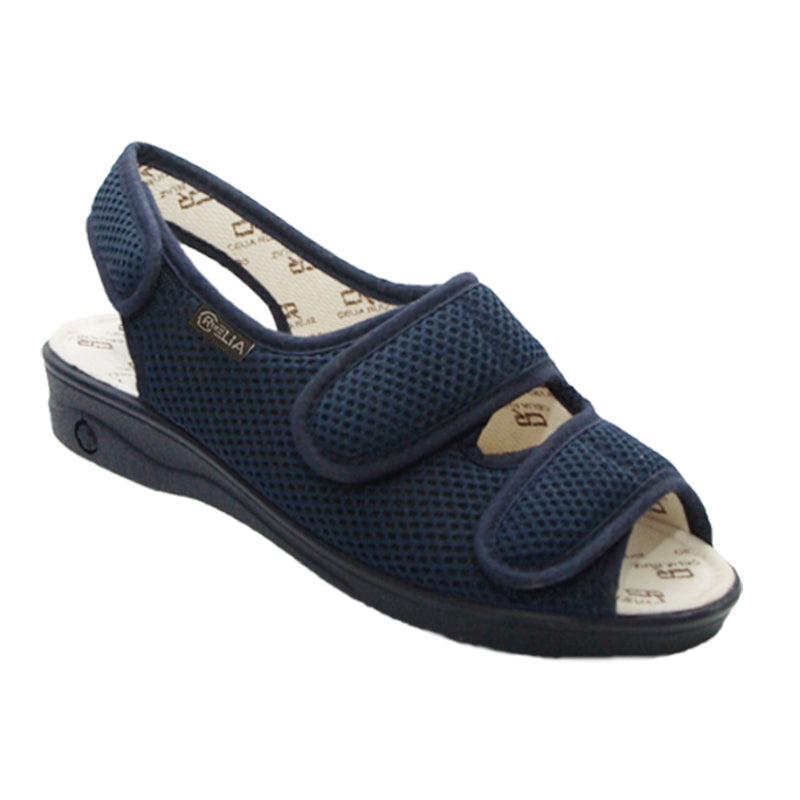 Zapatillas Rejilla Abierta Doble Velcro — Celia Ruiz