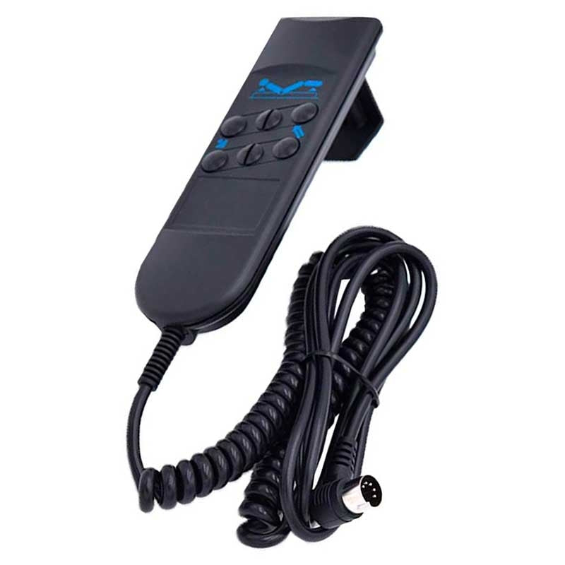 Mando para Motor Cama Baseline Negro/Azul