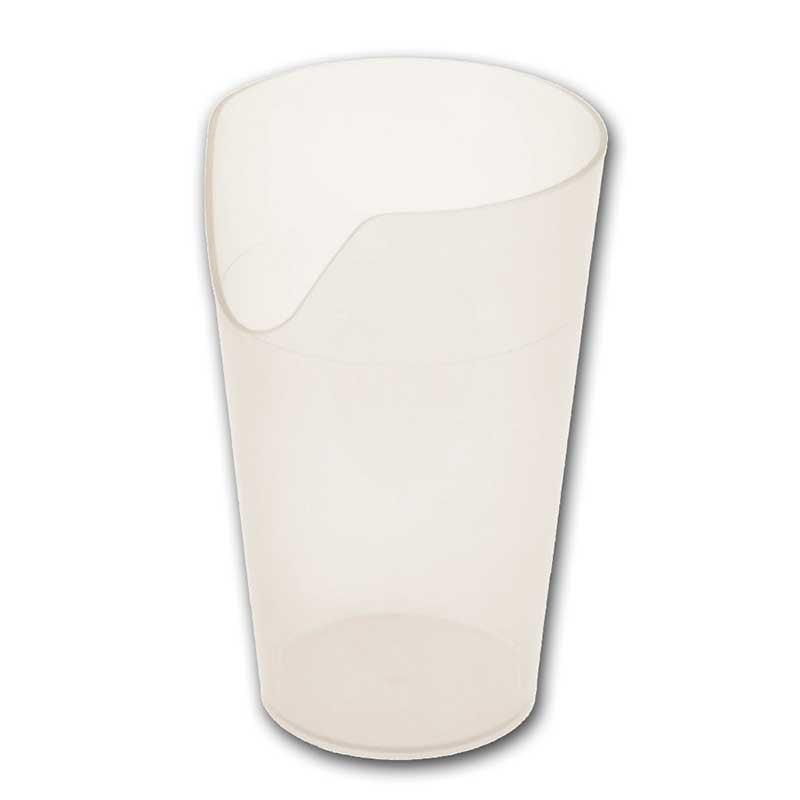 Vaso Ergonómico 'Nosey' Translúcido (250ml.)