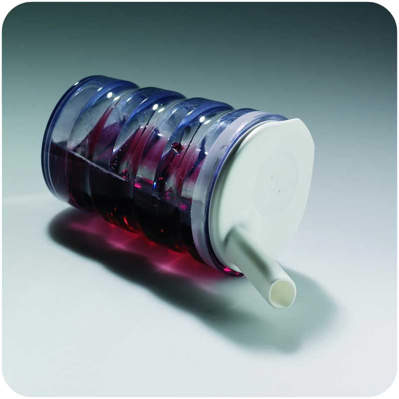 Vaso Ergonómico con Tapa y Tetina 4mm.