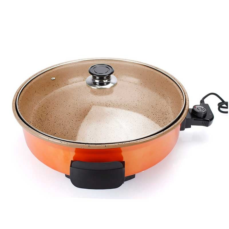 Sartén Eléctrica 'Stone' para Pizzas, Paellas, Freír...