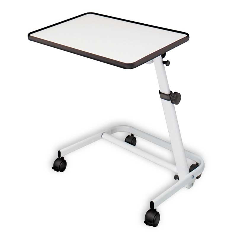 Mesita Auxiliar Inclinable/Basculante 1 Plano (Blanca)