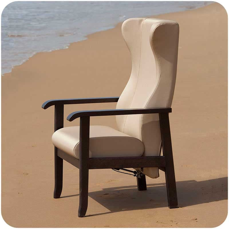 Butaca 'Imperial' Respaldo Alto Orejero Reclinable Gas