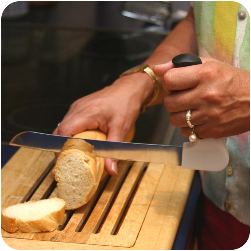 Cuchillo Pan con Mango Ergonomico — Peta UK