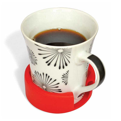 Porta Tazas y Vasos Antideslizante Rojo