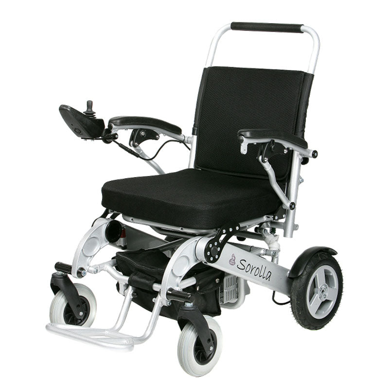 Silla Ruedas Eléctrica Plegable — Bienestar Senior