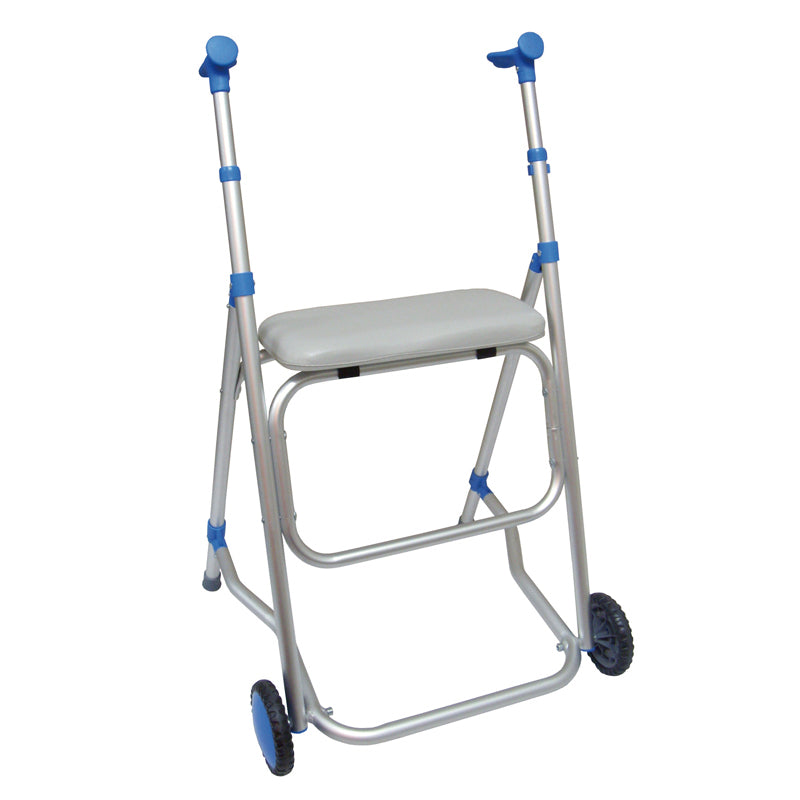 Andador de Aluminio Anatómico con Asiento — Garcia1880