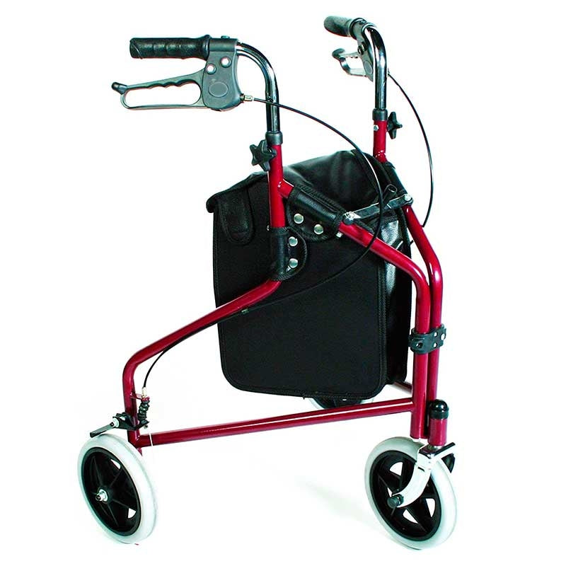 Andador Rollator Delta 3 Ruedas Plegable