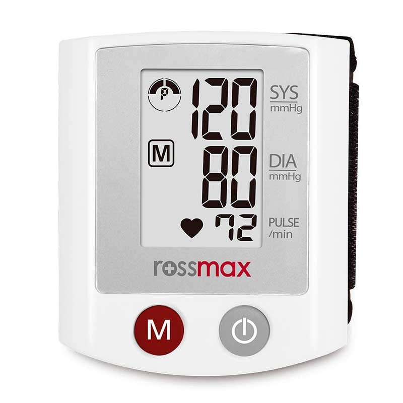 Tensiometro de Muñeca Automático — Rossmax