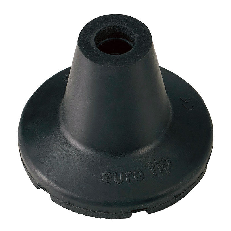 Contera Negra Ø20/22mm. Base Ancha (1 ud.) — Cavip