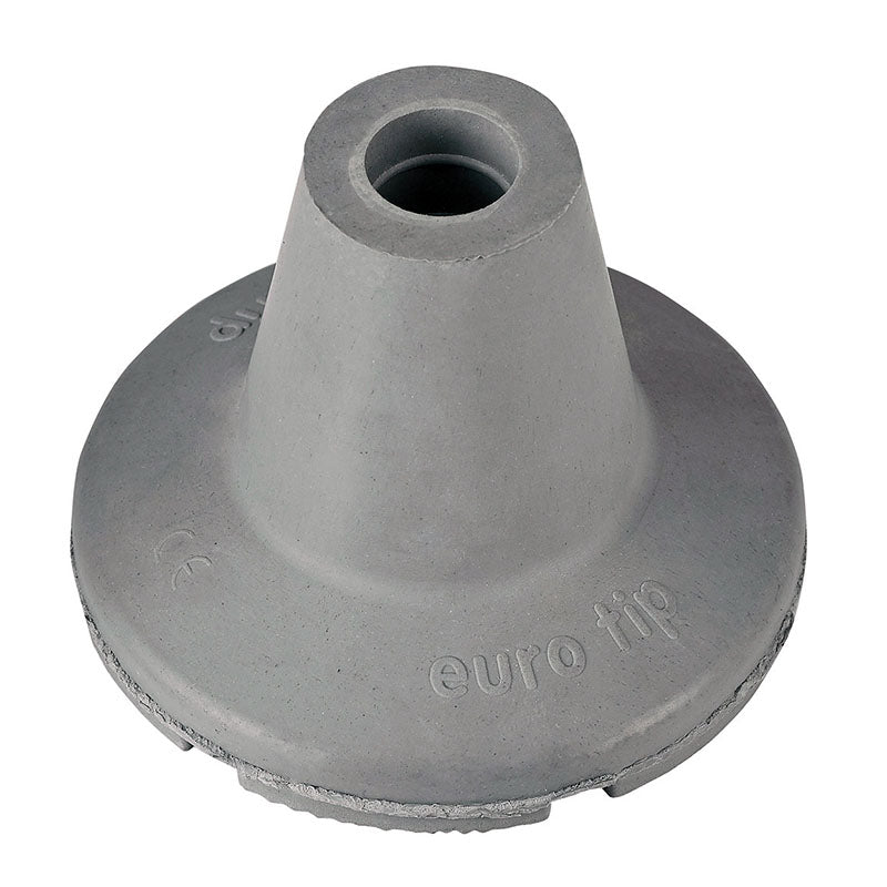 Contera Gris Ø20/22mm. Base Ancha (1 ud.) — Cavip