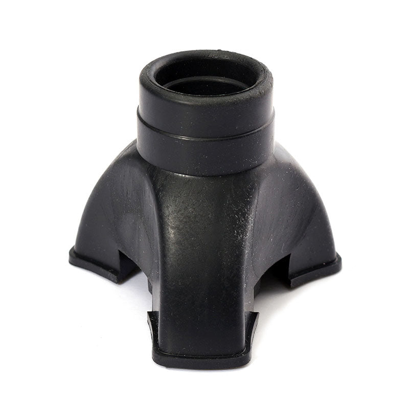 Contera Ø18/19mm. Negra Base Triangular