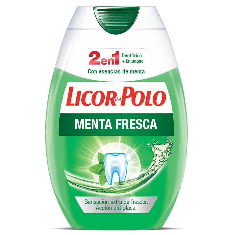 Dentifrico 2 en 1 Menta Fresca (75ml.) — Licor del Polo