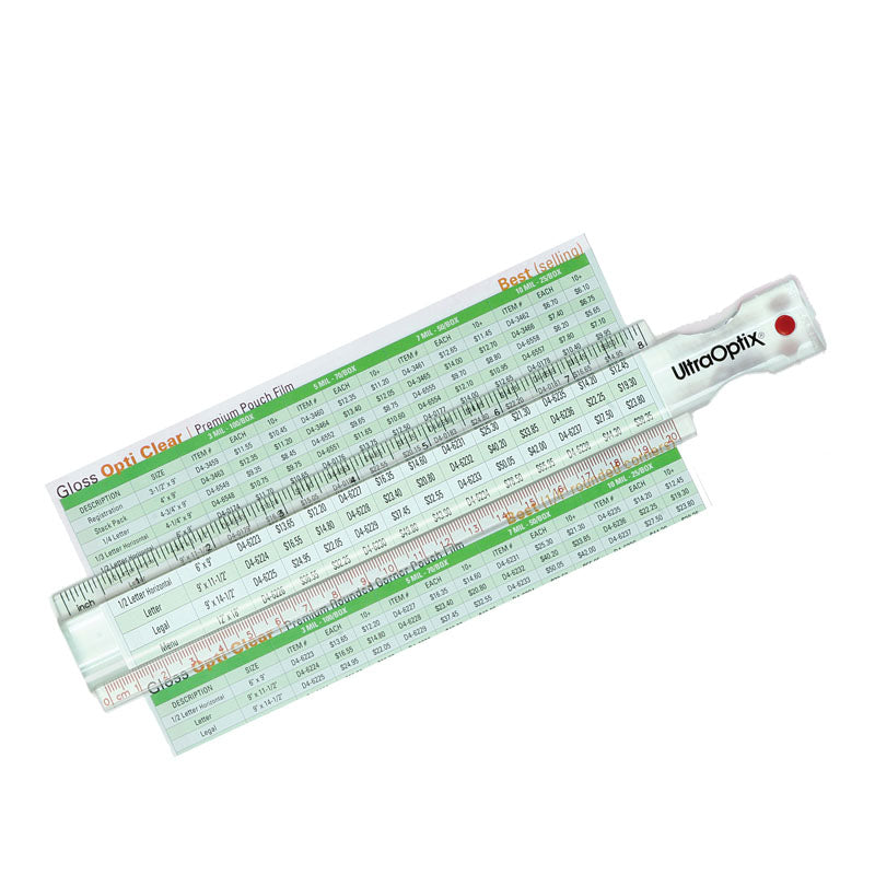 Lupa Regla para Lectura (Lente Organica)  20cm. — EMO