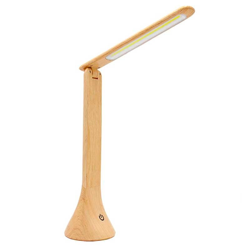 Lampara Led Madera con Sensor