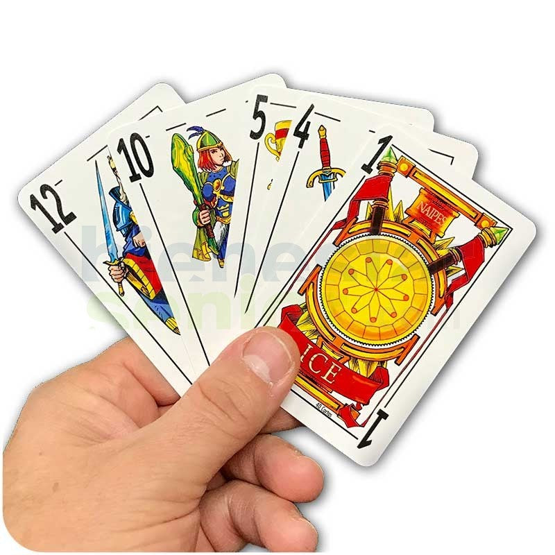 Baraja Española Maxi Números Grandes (50 Cartas)