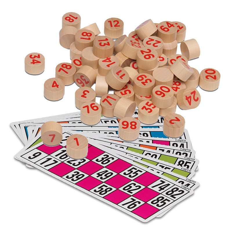 Pack Cartones y Fichas XXL Bingo/Loteria