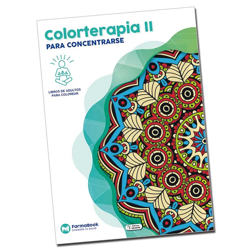 Libro Ejercicios Mentales: Colorterapia II 'Concentrarse' — Ediciones Saldaña