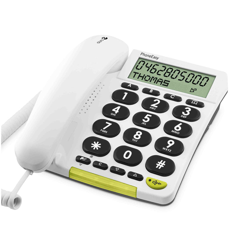 Teléfono (Doro PhoneEasy 312CS) Teclas Grandes y Pantalla — Doro