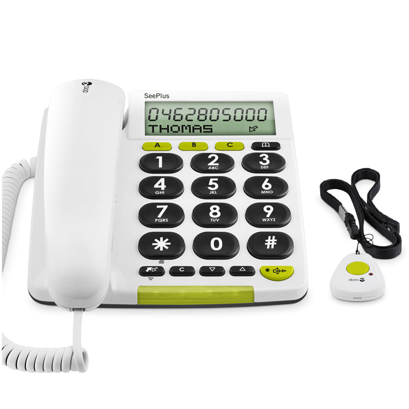 Telefono (Doro HearPlus 314ci) Parlante y Mando — Doro