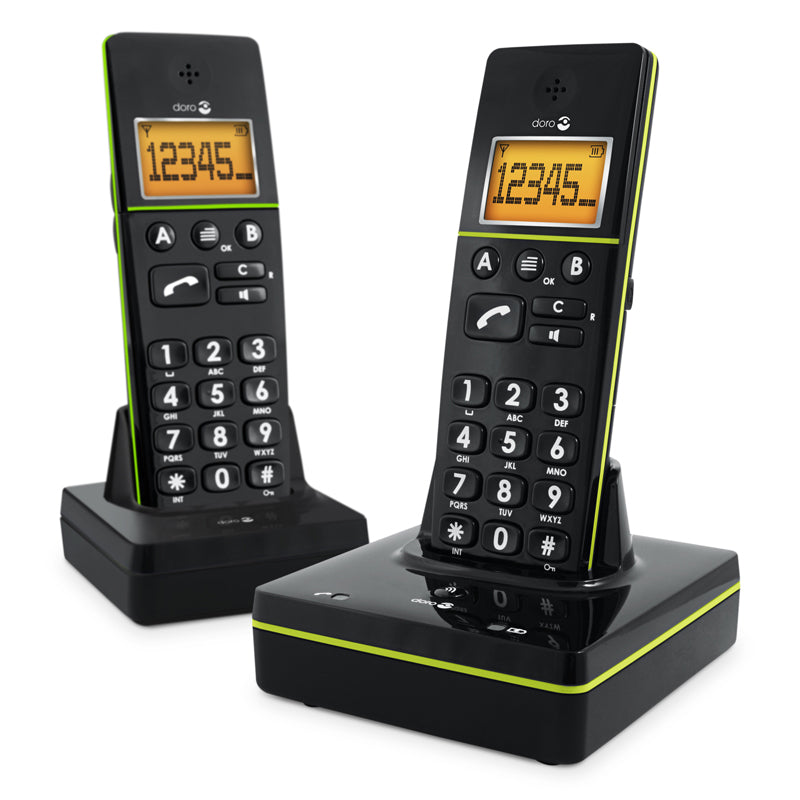 Teléfono Inalámbrico (336 w Duo) Dect
