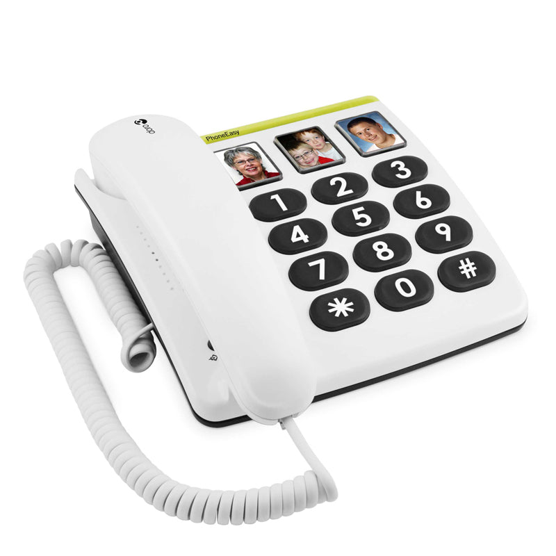 Doro PhoneEasy 331PH - Teléfono Teclas Grandes y Fotos — Doro