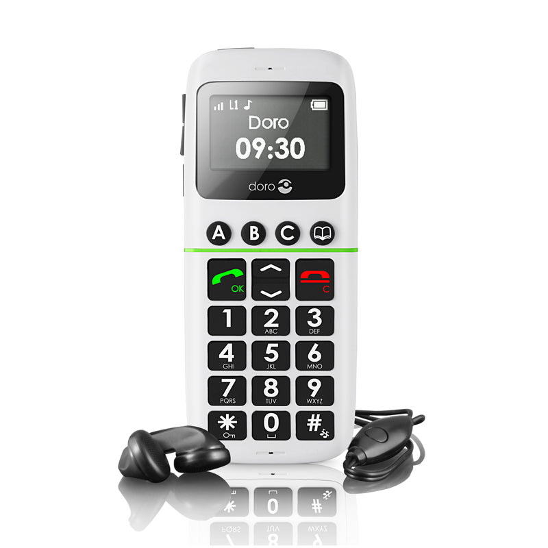 Teléfono Móvil (Doro PhoneEasy 338) Teclas Grandes y Agenda