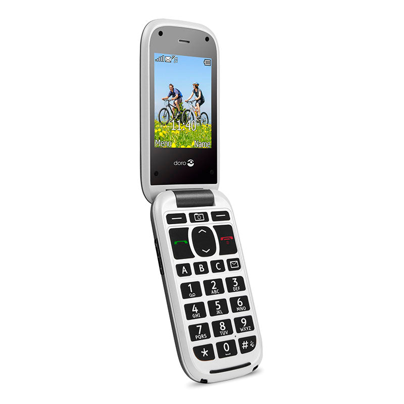 Doro PhoneEasy 613 - Teléfono Móvil Pantalla Grande -Grafito-