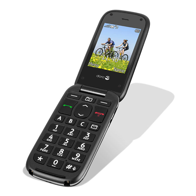 Doro PhoneEasy 613 - Teléfono Móvil Pantalla Grande -Negro-