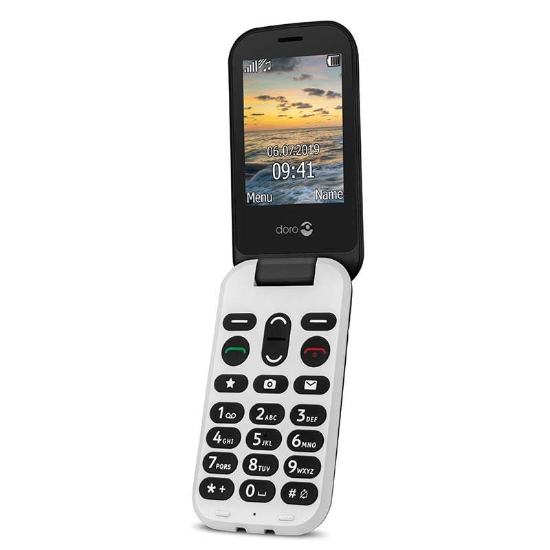 Doro 6060 - Teléfono móvil con tapa y localización GPS