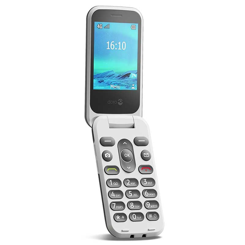 Doro 2880 - Teléfono móvil con tapa y doble pantalla — Doro