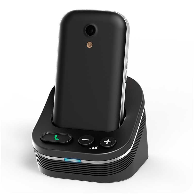 Teléfono Móvil Amplicomms M24 Base Manos Libres — Amplicomms