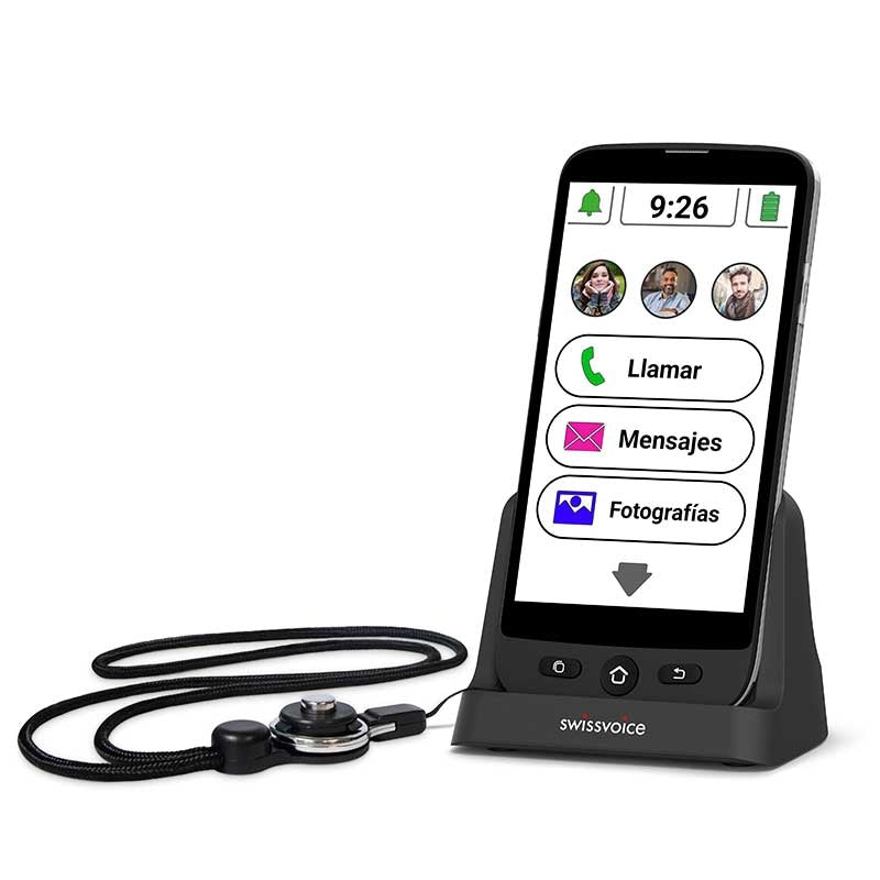 Teléfono Smartphone Swissvoice S510-C (Base de Carga) — SwissVoice