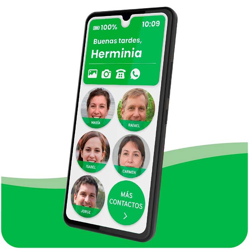Telefono Smartphone Maximiliana Localizador-Videollamada — Bienestar Senior