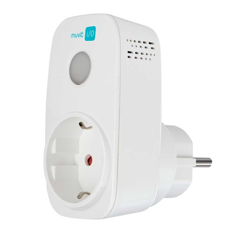Enchufe Domótico WiFi con Monitor de Consumo — Domos