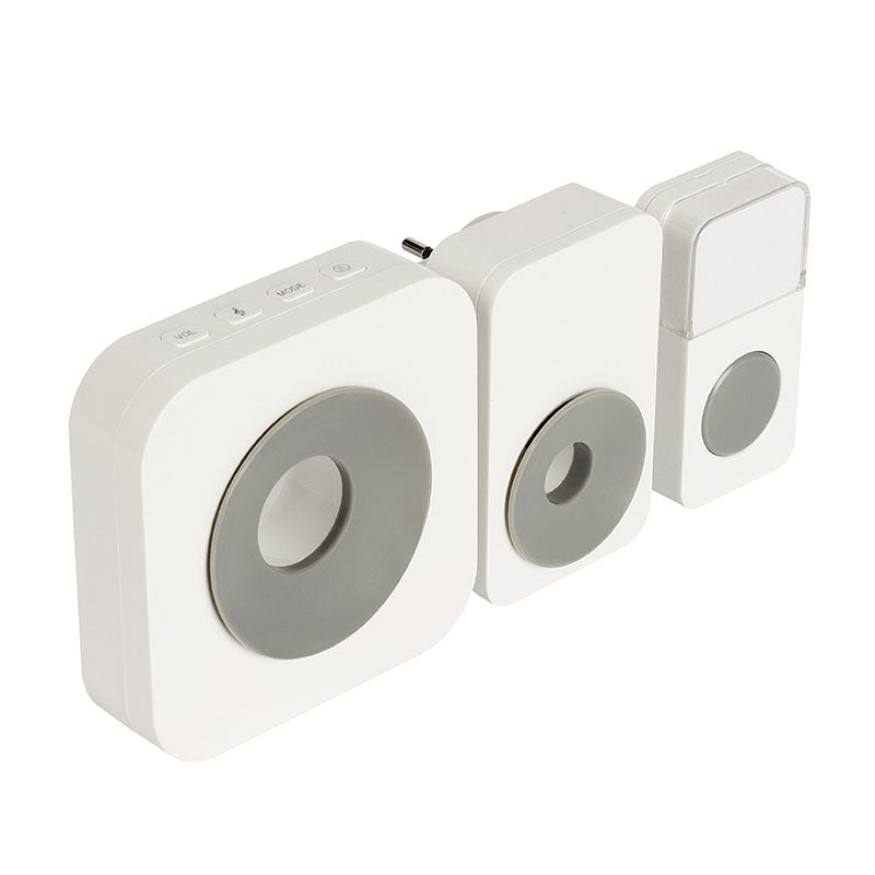 Timbre Inalambrico de Puerta 90Db Doble