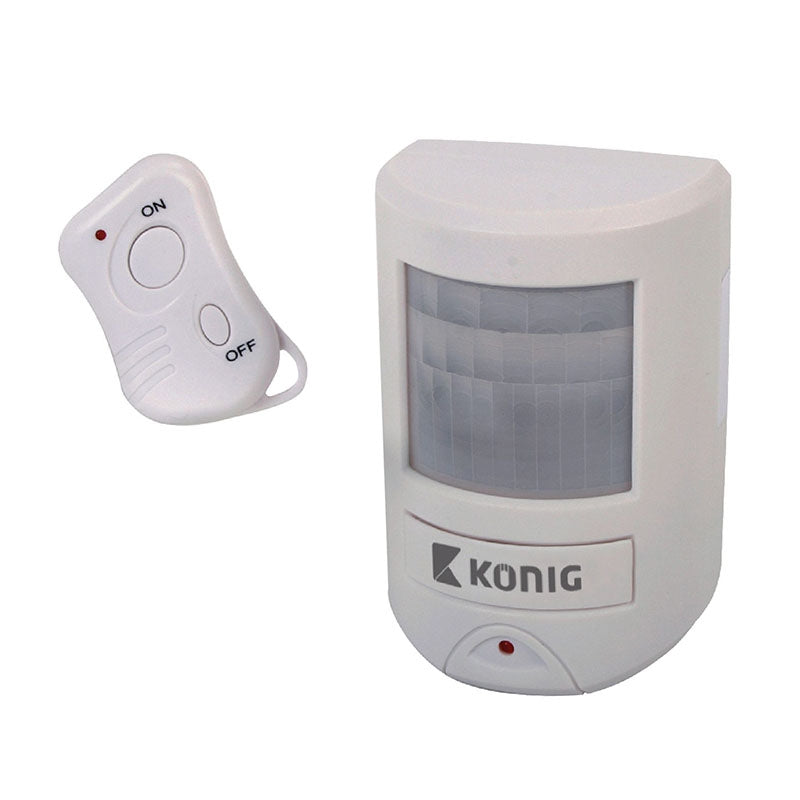 Detector de Movimiento con Alarma y Mando — König