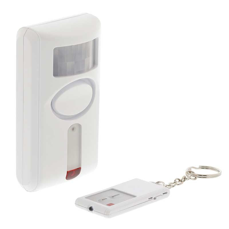 Detector de Movimiento con Alarma (120 Db) C/Mando — König