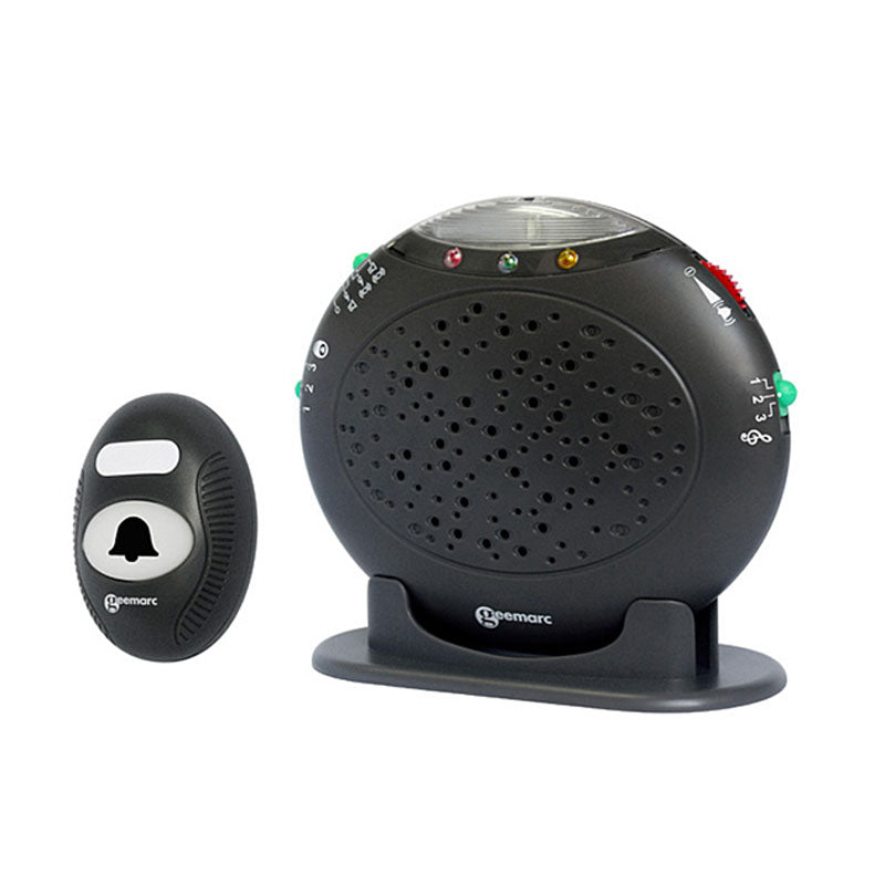 Amplificador de Timbre con Flash y Mando a Distancia