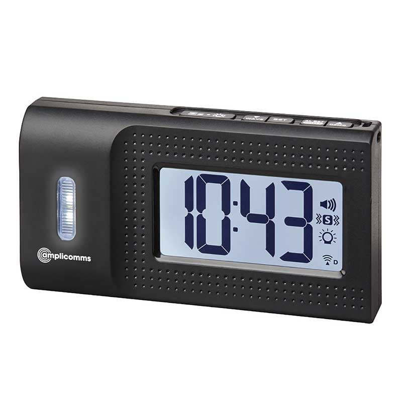 Reloj Despertador de Viaje TCL 250 — Amplicomms