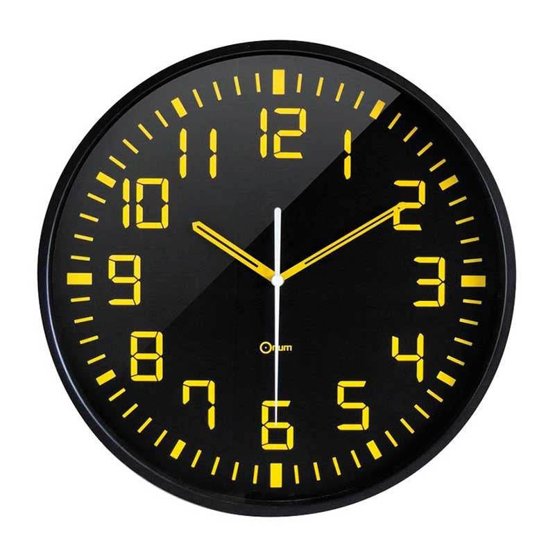 Reloj Silencioso Alto Contraste 30 cm.