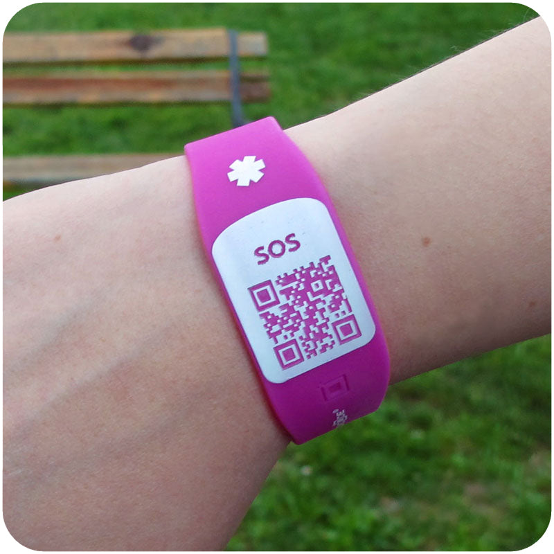 Pulsera de Identificación con Código QR La pulsera que te puede SALVAR la VIDA — Silincode