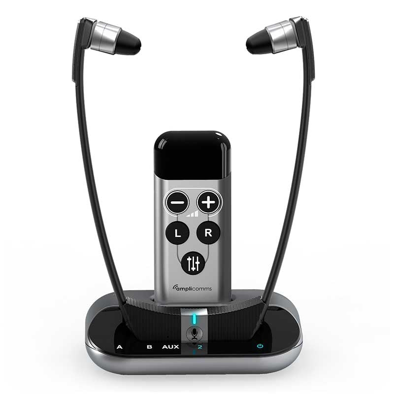 Auricular Digital Amplificado TV (TV3500) — Amplicomms